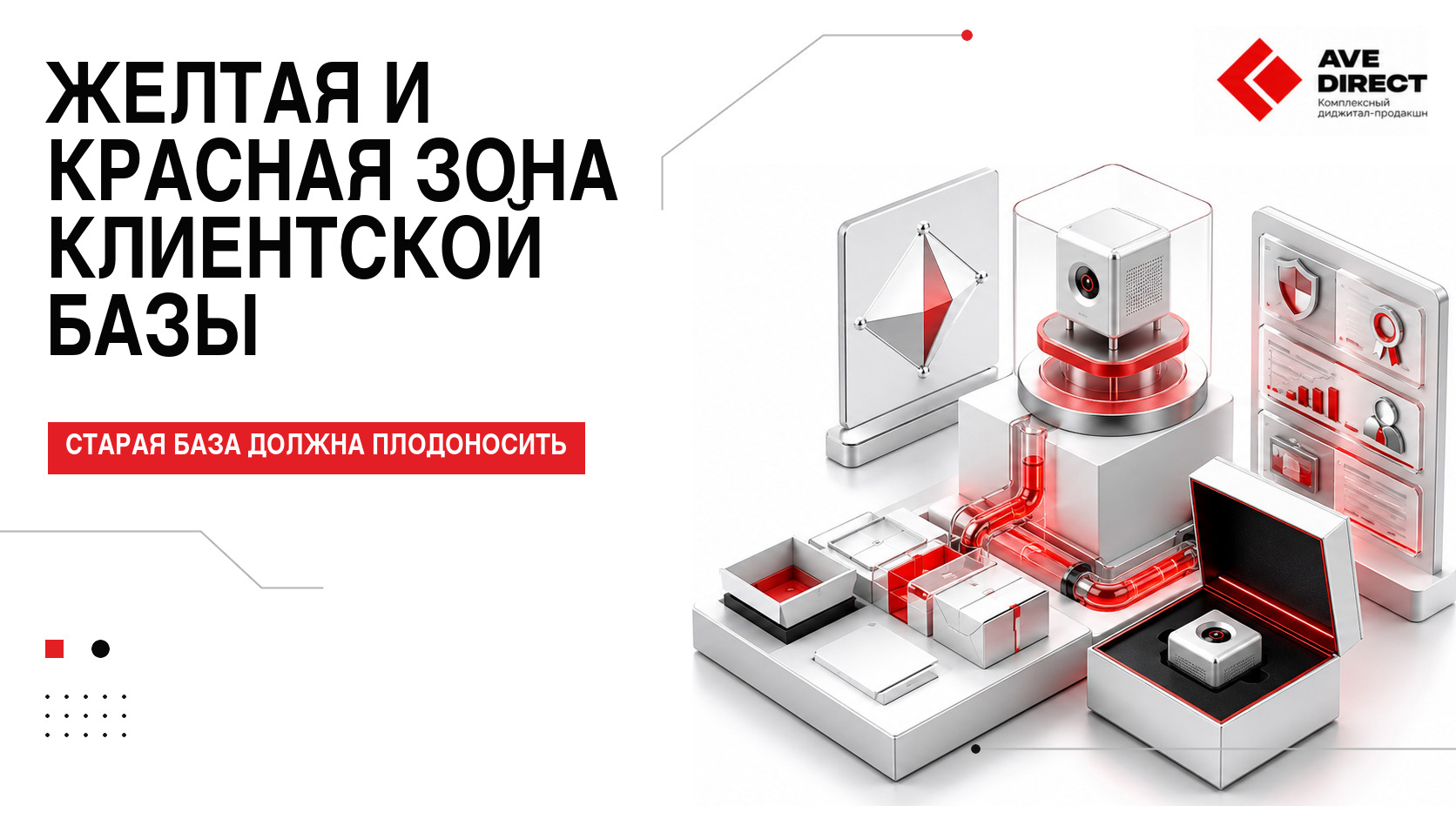 Жёлтая и красная зона клиентской базы
