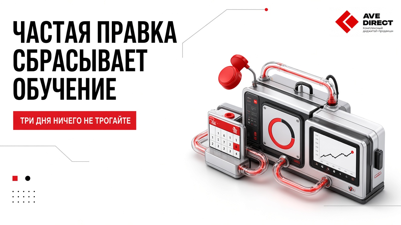 Обучение стратегии: частая правка сбрасывает накопленный сигнал в Директе